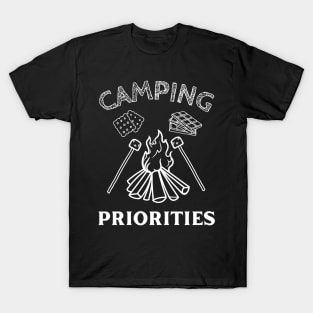 Smores are Camping Priorities T-Shirt